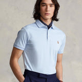 Polo Ralph Lauren Men's Custom Slim Soft Cotton Polo Shirt Blue Size X-Large