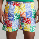 Polo Ralph Lauren 5.75-Inch Traveler Classic Swim Trunk Multi Size 2XL