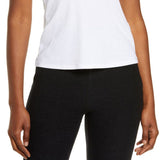 Beyond Yoga Take the Plunge Rib Tank in Redflower , Size Large Red
