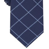 Alfani Men's Robinson Grid Tie Blue Size Regular