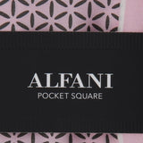 Alfani Men's Geometric Pocket Square Pink Size Regular