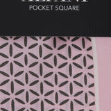 Alfani Men's Geometric Pocket Square Pink Size Regular