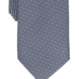 Alfani Men's Wells Geo Print Tie Gray Size Regular