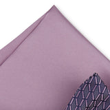 Alfani Men's 2Pc Bow Tie & Pocket Square Set Purple Size Regular