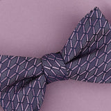 Alfani Men's 2Pc Bow Tie & Pocket Square Set Purple Size Regular