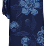 Bar Iii Men's Ghajar Floral Tie Navy Blue One Size