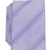 Alfani Men's Trinity Stripe Slim Tie Purple Size Regular