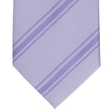 Alfani Men's Trinity Stripe Slim Tie Purple Size Regular