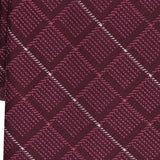 Alfani Men's Slim Grid Tie Red Size Regular