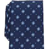Club Room Men's Classic Floral Medallion Tie Blue Size Regular
