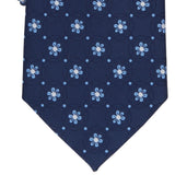 Club Room Men's Classic Floral Medallion Tie Blue Size Regular