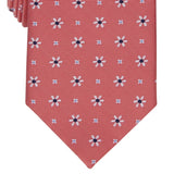 Club Room Men's Classic Floral Neat Tie Red Size Regular