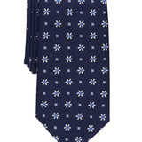 Club Room Men's Classic Floral Neat Tie Blue Size Regular
