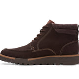 Clarks Men's Collection Barnes Mid Comfort Boots Brown Size 11.0 M