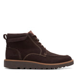 Clarks Men's Collection Barnes Mid Comfort Boots Brown Size 11.0 M