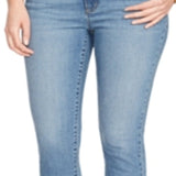 Ralph Lauren Women's Classic Slim Stretch Crop Jeans Blue Size 22W