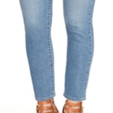 Ralph Lauren Women's Classic Slim Stretch Crop Jeans Blue Size 22W