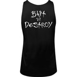Salt Life Men's Bait N Destroy Tank Black Size XX-Large