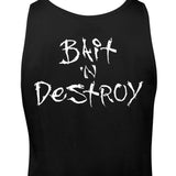 Salt Life Men's Bait N Destroy Tank Black Size XX-Large