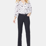 Nydj Women's Black Trouser Pants Size Medium