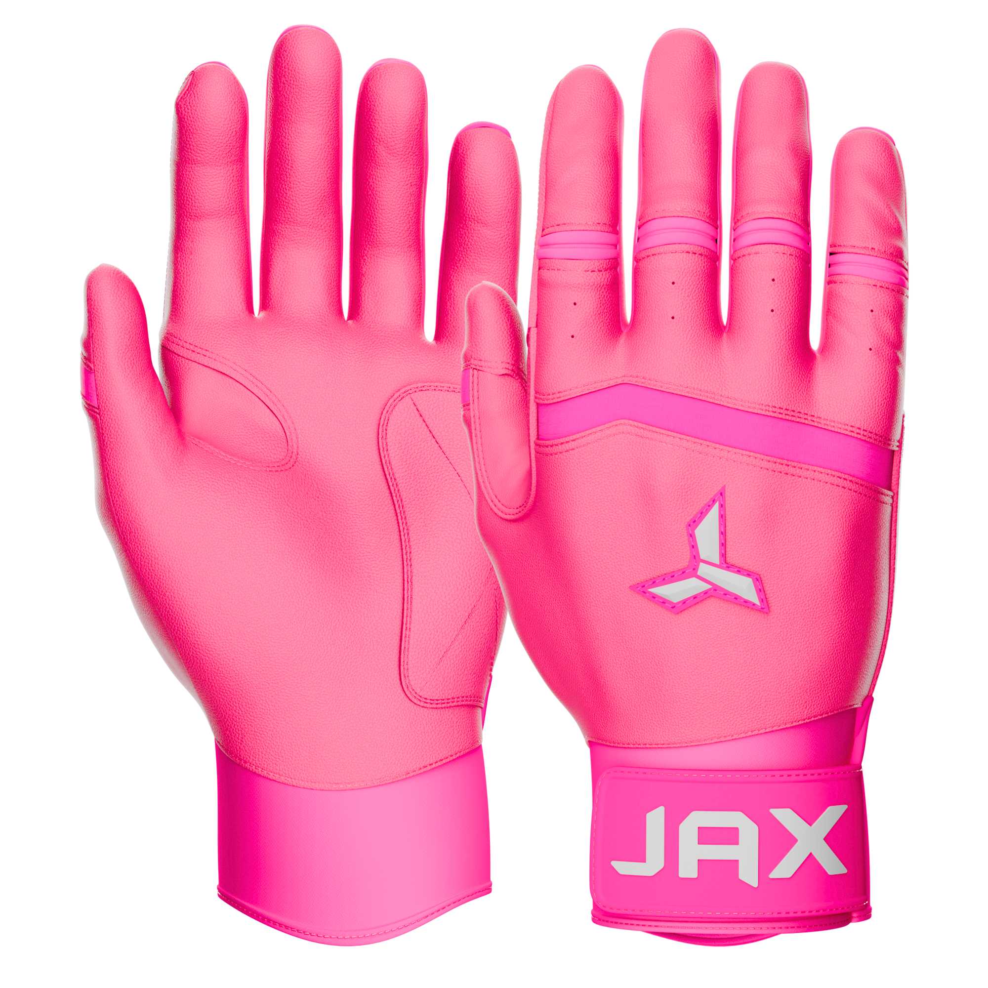 Pink Pro Cuff Batting Gloves