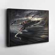 Star Wars Episode The Force Awakens X-wing Canvas Art - Movie Decor
