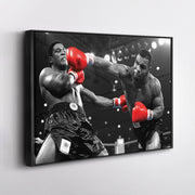 Mike Tyson vs. Trevor Berbick Canvas Art – Boxing Wall Decor