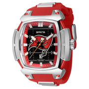 Invicta NFL S1 Diablo 53mm Quartz Silicone Strap Watch