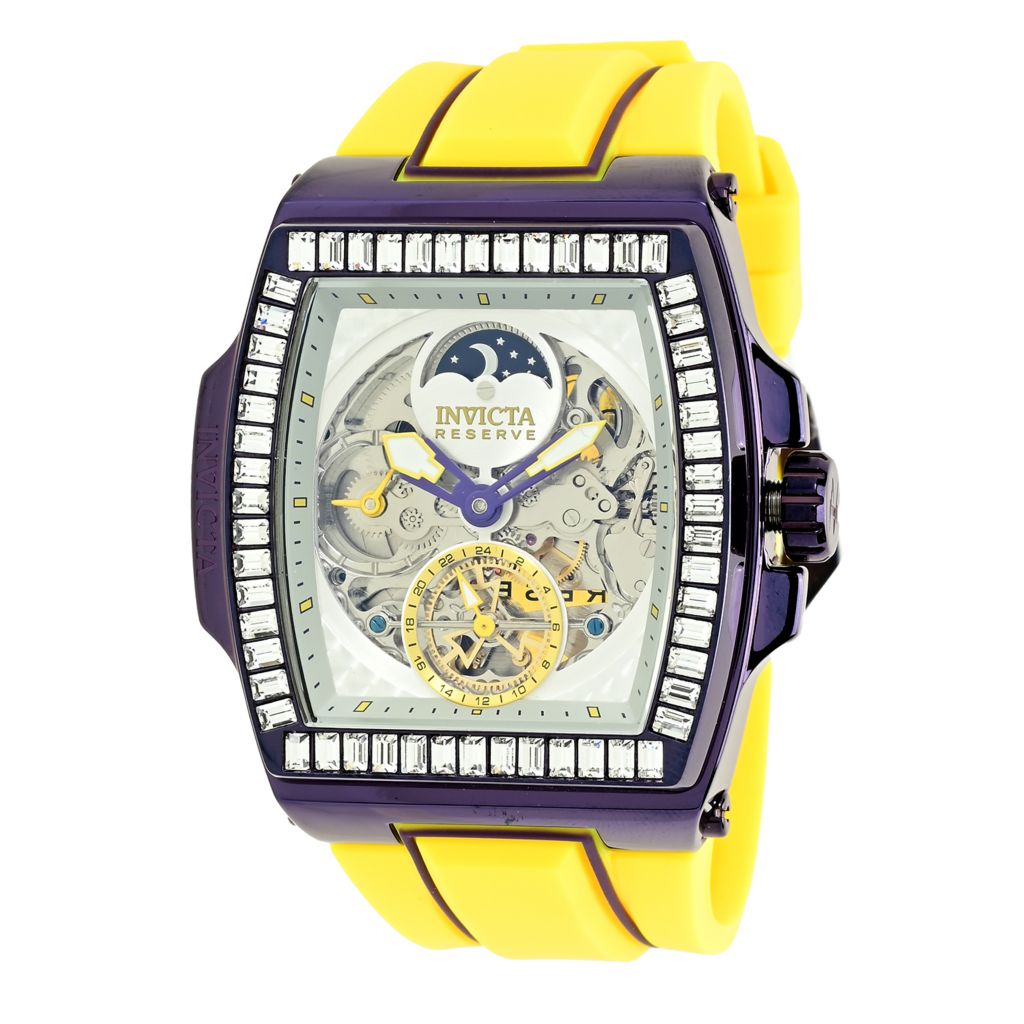 Invicta S1 Rally Diablo Auto Skeletonized Day/night Crystal Acct Watch