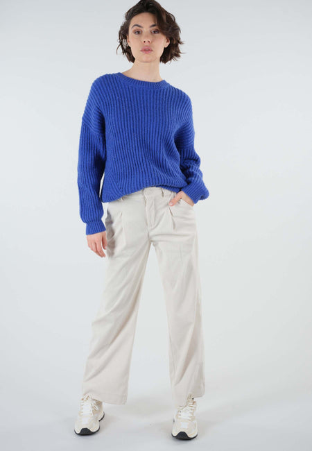 HAPPIA ROUNDNECK SWEATER - WOMEN