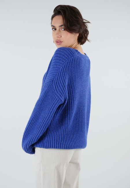 HAPPIA ROUNDNECK SWEATER - WOMEN