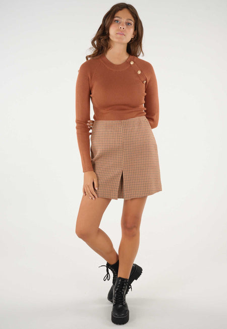 FAUSTA ROUNDNECK SWEATER - WOMEN