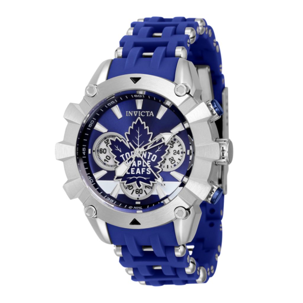 SteinMart.com | Invicta NHL Sea Spider 42mm Quartz Chrono Silicone