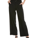 Vince Camuto Womens Straight Leg Pant Black Size 12