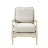 Automata Arm Chair with Open-Back Spindle and Turned Design