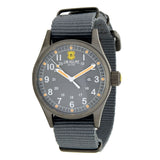 J.W. Hulme 42mm Quartz Date Nylon Strap Watch
