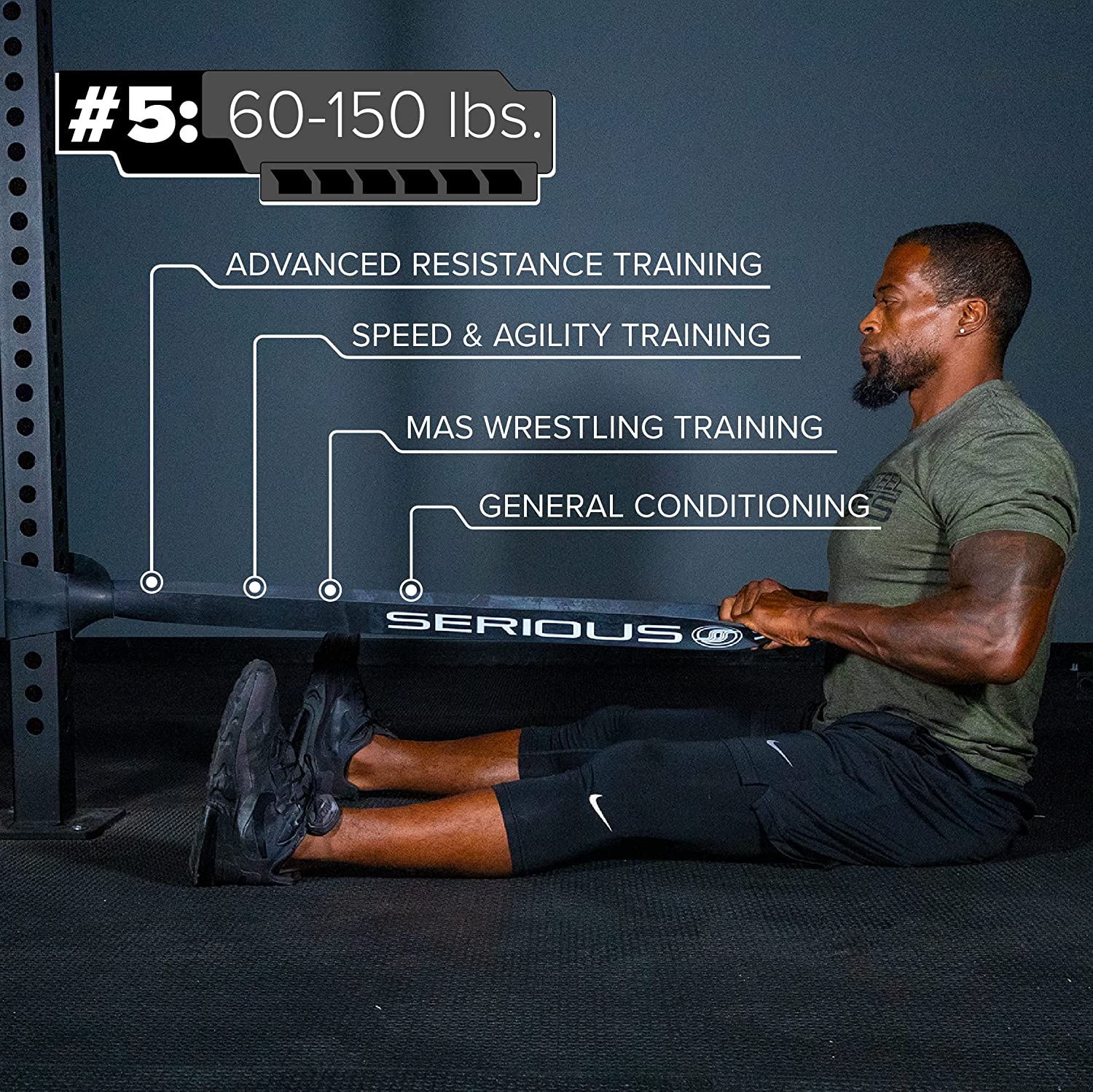 41" Mini Resistance Band (5-35 lbs)