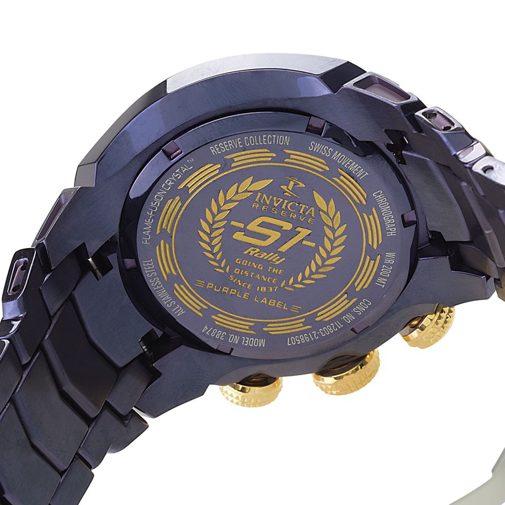 Invicta Reserve 54mm S1 Rally Pl Swiss Quartz Chronograph Watch