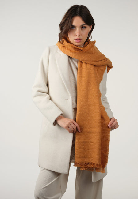 MORGANE CHECK SCARF - WOMEN