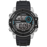 Timex 45mm Digital Sphere Digital Silicone Strap Watch