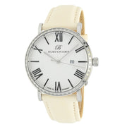 Bleuchamp Women's Snow White Le Swiss Quartz 0.50ctw Diamond Watch