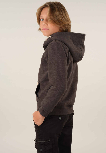 CHILLING FLEECE ZIP HOOD - BOY