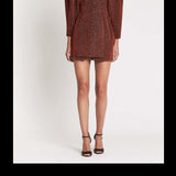 Camilla and Marc Baylee Dress Metallic Red Size 4