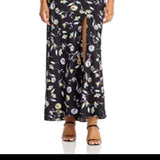 Nicholas Women's Nina Square Neck Maxi Dress Floral Print Size Medium