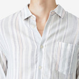 COTTON ON Men's Ashby Long Sleeve Shirt Blue Size Small