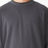 COTTON ON Men's Pigment Dyed Oversized Crew Sweatshirt Gray Size Large