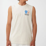 COTTON ON Men's Tbar Muscle Tank Top  White Size Small