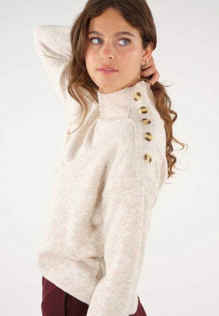FRANKA ROLLNECK SWEATER - WOMEN