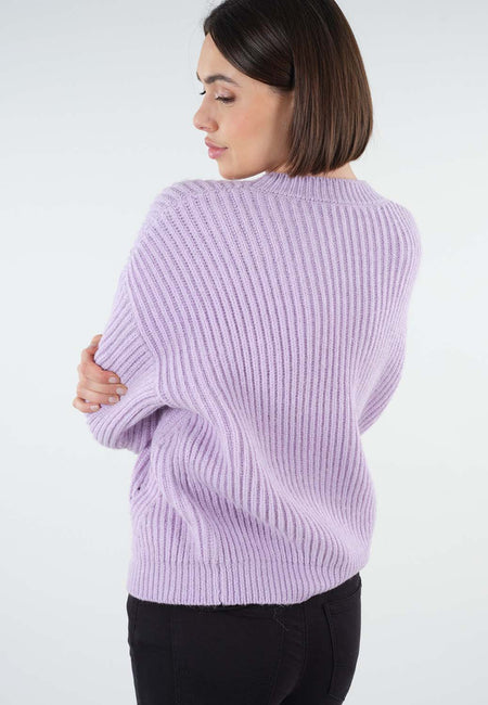 HAPPIA ROUNDNECK SWEATER - WOMEN