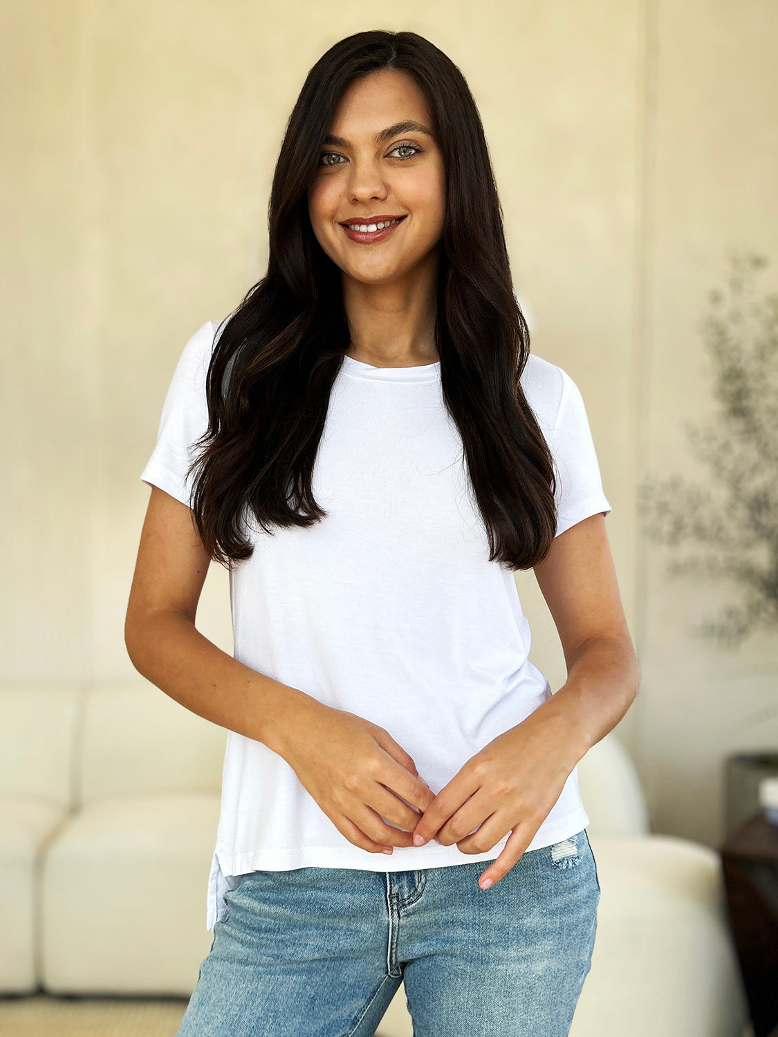 Basic Bae Full Size Round Neck Short Sleeve T-shirt
